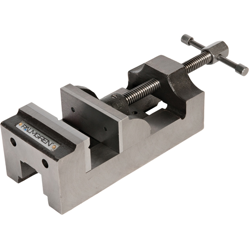Palmgren&reg; Traditional Drill Press Vise, 4" Jaw Width, 1-3/4" Throat Depth, Universal Base Moffatt Supply & Specialties