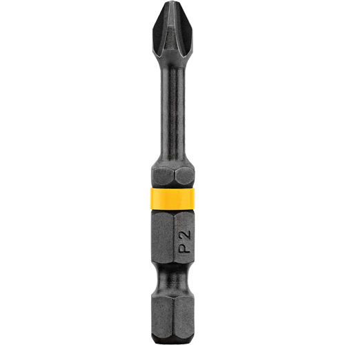 Dewalt 2" Phillips #2 Impact Ready&reg; Bit, Phillips, #2 Tip, 1/4" Drive Size, 2" Length Moffatt Supply & Specialties