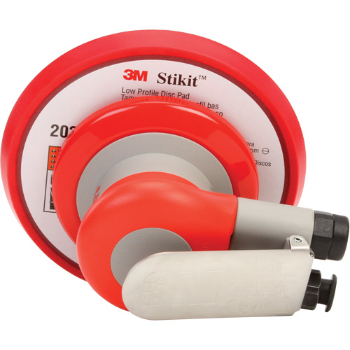Ponceuse orbitale al&eacute;atoire sans aspiration, Dia 6", Entr&eacute;e 1/4" NPT, 12 000 Tr/min Moffatt Supply & Specialties