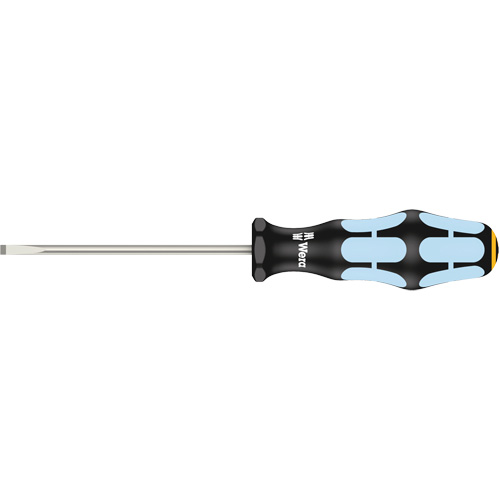 3335 Slotted Screwdriver, 4 mm, 7-25/32" L, Plastic Handle Moffatt Supply & Specialties