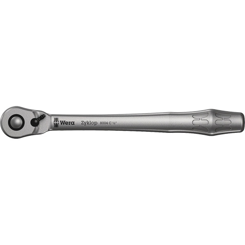 Zyklop Metal 1/2 Ratchet with Switch Lever , 1/2" Drive, Plain Handle Moffatt Supply & Specialties
