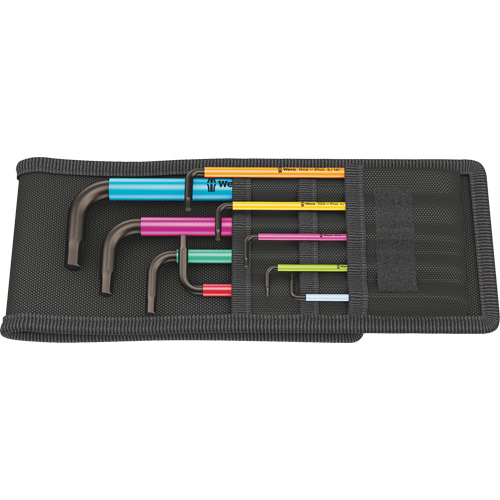 Jeu de cl&eacute;s hexagonales Plus avec pochette, 9 mcx, Imp&eacute;rial Moffatt Supply & Specialties