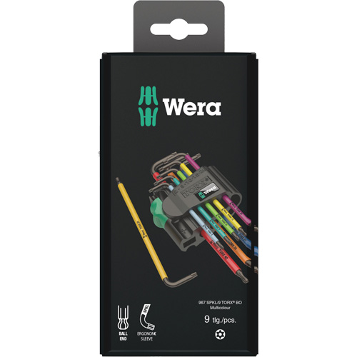 L-Key Set, 9 Pcs., Torx&reg; Moffatt Supply & Specialties
