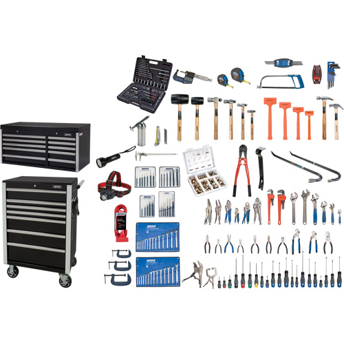 Ultimate Tool Set with Steel Chest and Cart, 358 Pieces Moffatt Supply & Specialties