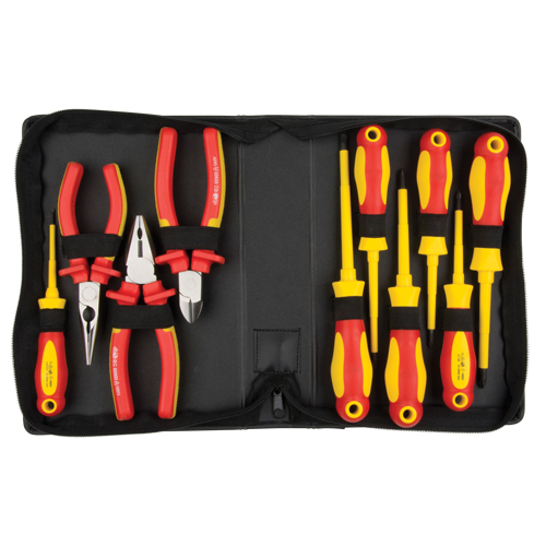 Ensemble d'outils isol&eacute;s, 1000 V, 10 Mcx Moffatt Supply & Specialties