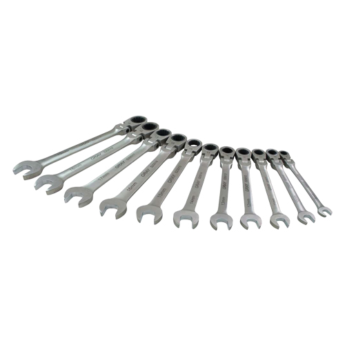 Wrench Set, Combination, 11 Pieces, Metric Moffatt Supply & Specialties