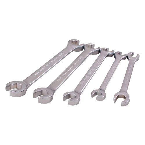 Wrench Set, Flare Nut, 5 Pieces, Metric Moffatt Supply & Specialties
