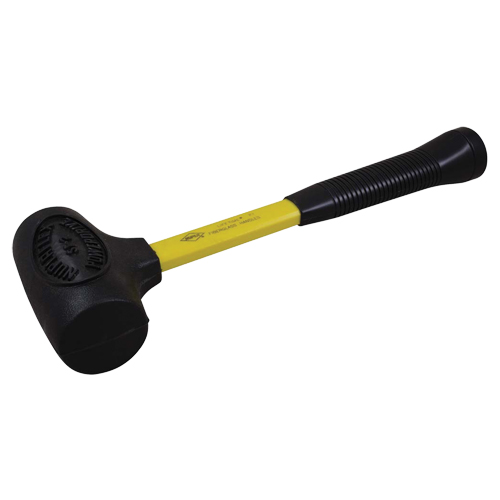Soft Face Hammer, 32 oz., Textured Grip, 14" L Moffatt Supply & Specialties