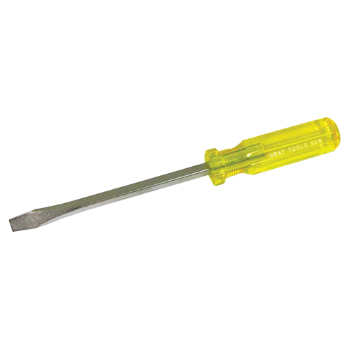 Tournevis fendu, 5/16", 10-1/4" lo, Prise Plastique Moffatt Supply & Specialties