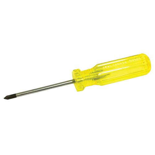 Tournevis Phillips, #1, 6-3/4" l, Prise Plastique Moffatt Supply & Specialties