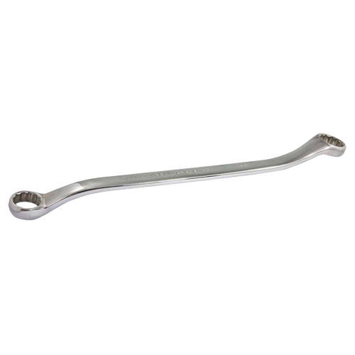 Box End Wrench, 12 Point, 20 mm x 22 mm, 15° Offset, Chrome Finish Moffatt Supply & Specialties