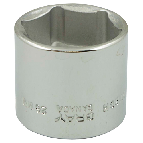 Douille, 15 mm, Prise 3/8", 6 pans Moffatt Supply & Specialties