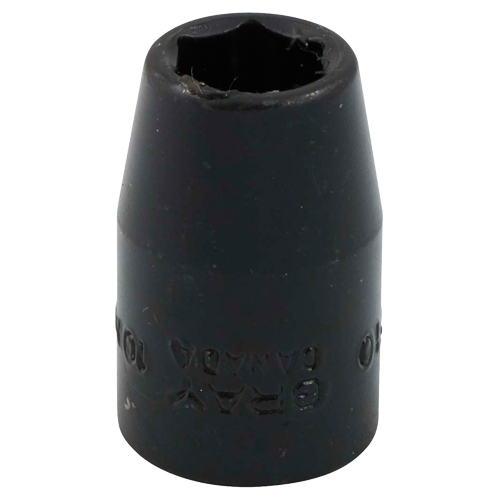 Douille, Chocs, 10 mm, Prise 3/8", 6 pans Moffatt Supply & Specialties