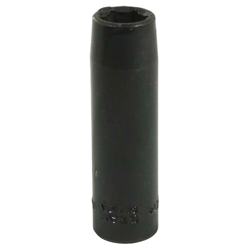 Socket, Impact, 7/16", 3/8" Drive, 6 Points, Deep Moffatt Supply & Specialties