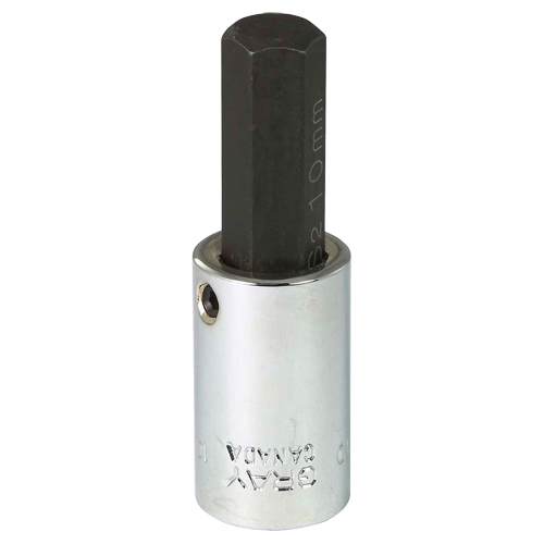 Douille &agrave; embout, 10 mm x 2-1/5" lo, Prise 3/8" Moffatt Supply & Specialties
