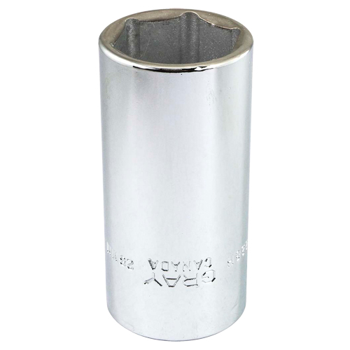 Socket, 28 mm, 1/2" Drive, 6 Points Moffatt Supply & Specialties
