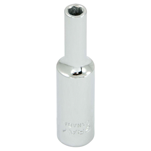 Socket, 4 mm, 1/4" Drive, 6 Points Moffatt Supply & Specialties