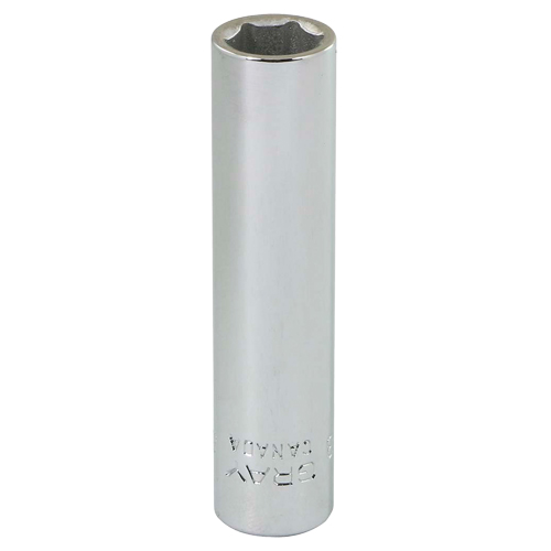 Socket, 8 mm, 1/4" Drive, 6 Points Moffatt Supply & Specialties