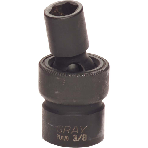 Universal Joint Socket, Impact, 3/8", 93/100" Drive, 6 Points Moffatt Supply & Specialties