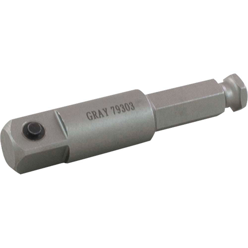 Rallonge hexagonale m&acirc;le, Prise 1/2", 3" lo Moffatt Supply & Specialties