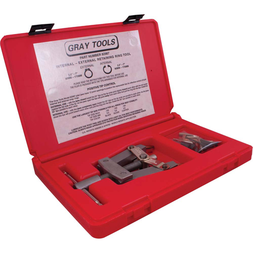Internal/External Retaining Ring Tool with Tip Set, 13 Pieces Moffatt Supply & Specialties