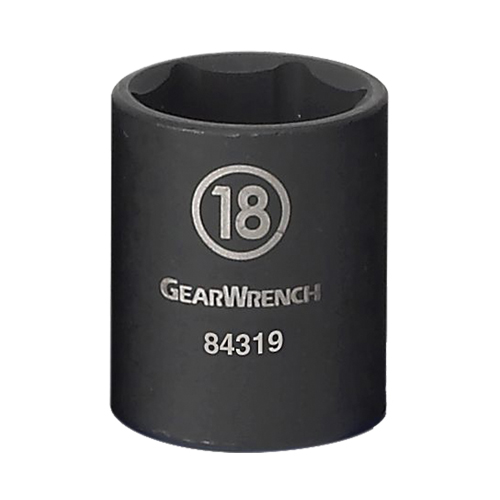 Socket, Impact, 11 mm, 3/8" Drive, 6 Points Moffatt Supply & Specialties