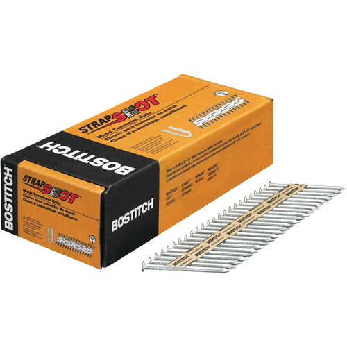 Clous en angle &agrave; 35° Strapshot pour connecteur de charpente Moffatt Supply & Specialties