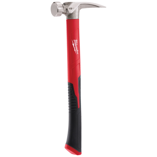 Smooth Face Hammer, 19 oz., Fibreglass Handle, 15-1/4" L Moffatt Supply & Specialties