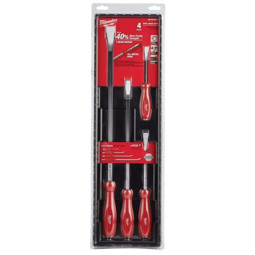 Pry Bar Set, 4 Pcs. Moffatt Supply & Specialties