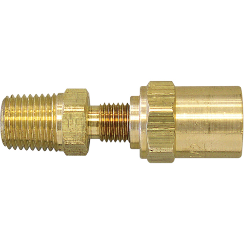 Fittings - Reusable Hose Fittings, 11/16" Dia., Brass Moffatt Supply & Specialties