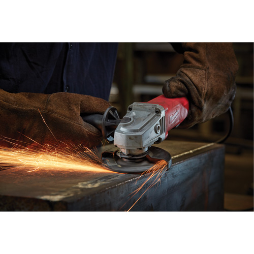 Small Angle Grinder, 4-1/2", 120 V, 11 A, 12000 RPM Moffatt Supply & Specialties
