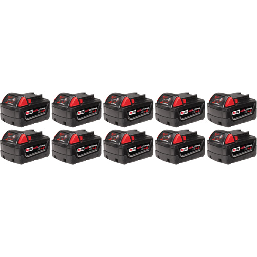 Bloc-piles M18 Redlithium, Lithium-ion, 18 V, 5 Ah Moffatt Supply & Specialties