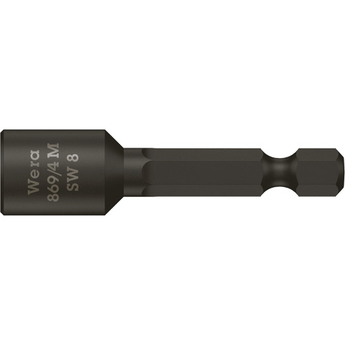 Tourne-&eacute;crous, Embout 8 mm, Prise 1/4", 50 mm lo, Magn&eacute;tique Moffatt Supply & Specialties