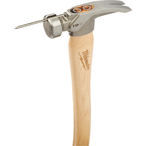 Milled Face Framing Hammer, 19 oz., Wood Handle, 16" L Moffatt Supply & Specialties