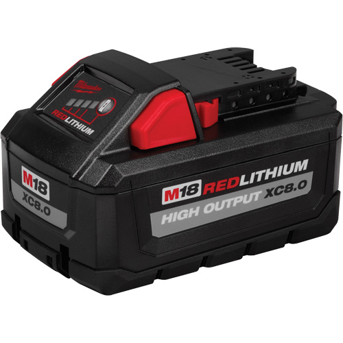 Bloc-pile M18 Redlithium High Output XC8.0, Lithium-ion, 18 V, 8,0 Ah Moffatt Supply & Specialties