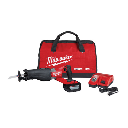 M18 Fuel Super Sawzall&reg; Reciprocating Saw Kit, 18 V, Lithium-Ion Battery, 0-3000 SPM Moffatt Supply & Specialties
