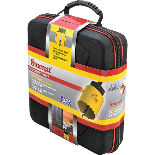Trousse de scies-cloches industrielles, 14 morcea Moffatt Supply & Specialties