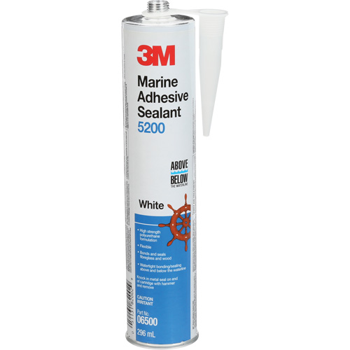 Marine Adhesive Sealant 5200, 378 ml, White Moffatt Supply & Specialties