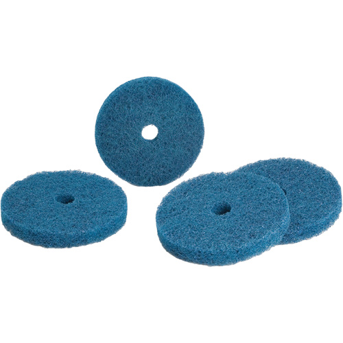 Disque abrasif de polissage HS-F Buff and Blend Standard Abrasives, 4" dia., Grain Moyen, Oxyde d'aluminium Moffatt Supply & Specialties