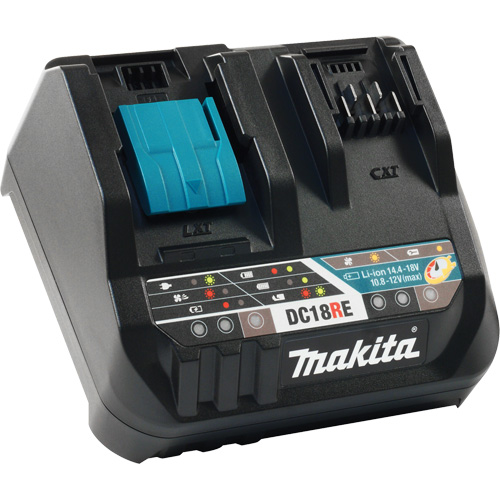 Dual-Port Rapid Battery Charger, 12 V/18 V, Lithium-Ion Moffatt Supply & Specialties