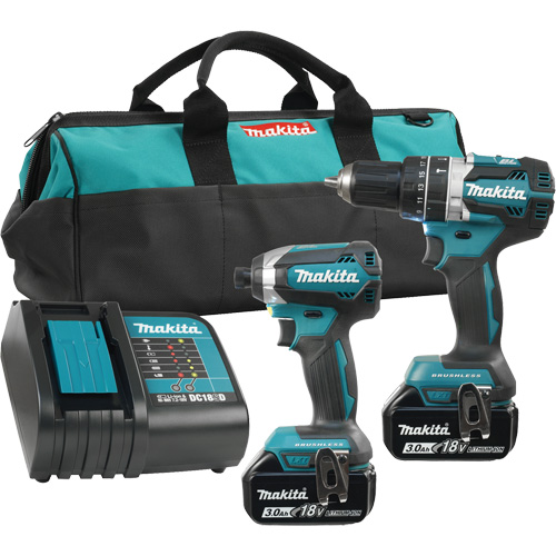 Ensemble de 2 outils avec moteur sans balai LXT, 18 V Moffatt Supply & Specialties