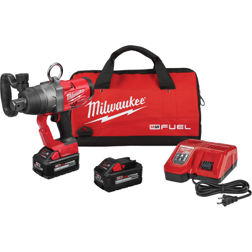 Cl&eacute; &agrave; chocs &agrave; couple &eacute;lev&eacute; Fuel avec ensemble One-Key, 18 V, Mandrin 1" Moffatt Supply & Specialties
