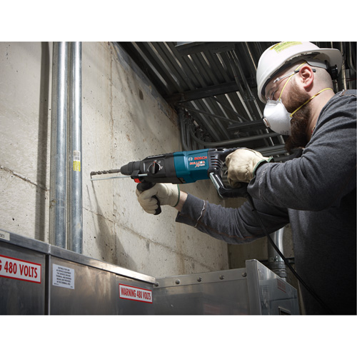 Marteau rotatif SDS-Plus Bulldog Xtreme, 3/16" - 5/8", 8 A, 0-5800 Coups/min, 0-1300 Tr/min, 2,0 lb-pi Moffatt Supply & Specialties