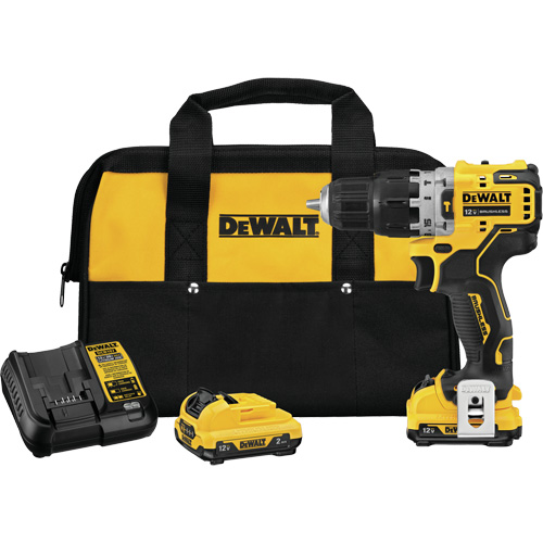 Xtreme Brushless Hammer Drill Kit, 12 V, 3/8", 250 UWO, 0-1500 RPM Moffatt Supply & Specialties