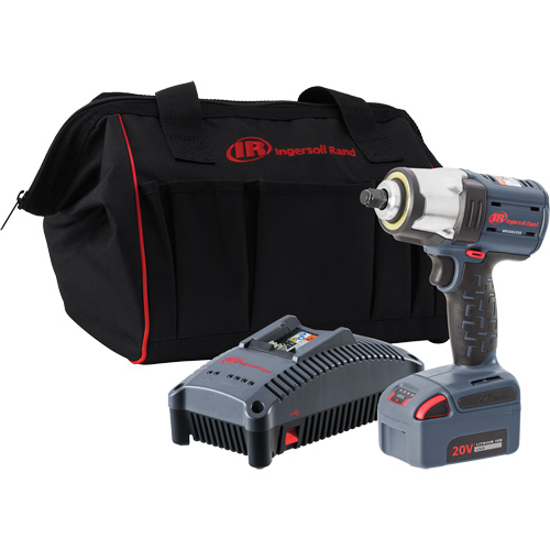 IQv20 Compact Cordless Impact Wrench Kit, 20 V, 1/2" Socket Moffatt Supply & Specialties