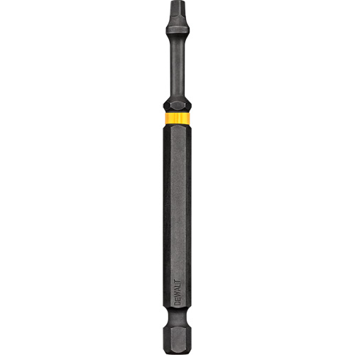 Embout de tournevis FlexTorq compatible avec cl&eacute; &agrave; chocs, Carr&eacute;e, Embout #1, Prise 1/4", Longueur 3-1/2" Moffatt Supply & Specialties
