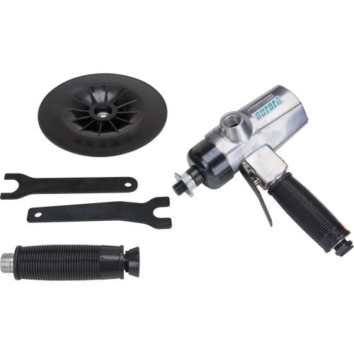 Vertical Sander, 7" Dia., 1/4" NPTF Inlet, 4500 RPM Moffatt Supply & Specialties