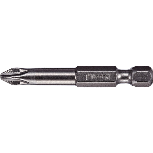 Embout pour outil &eacute;lectrique ACR, Phillips, Embout #3, Prise 1/4", Longueur 2" Moffatt Supply & Specialties
