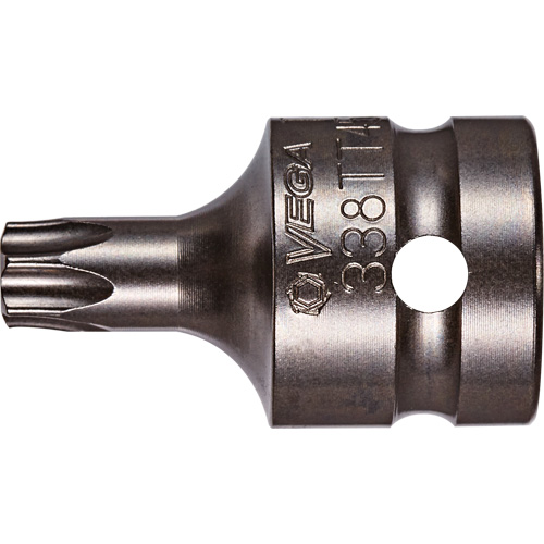 Socket Bit, Torx&reg; Tamper, 30 x 1-1/2" L, 1/2" Drive Moffatt Supply & Specialties