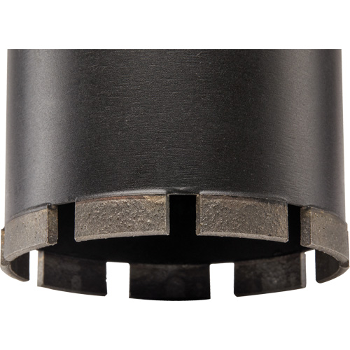 Diamond Ultra Wet Core Drill Bit, 3", 16" Depth of Cut, 1-1/4"-7 Thread Moffatt Supply & Specialties